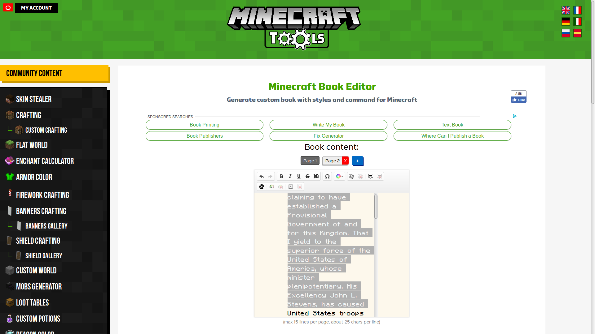 Minecraft 1.13.2 Book Editor Tutorial – AGILE XPS (Blog)